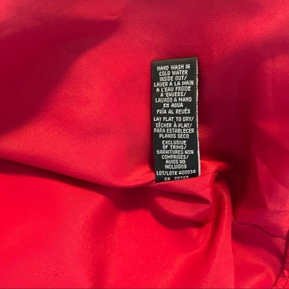 CYNTHIA Rowley Pleated Satin Skater Dress Size 4 - Picture 11 of 13